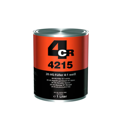 Slika 4CR 2K HS filler 4:1 1,0lit - bijeli 4215