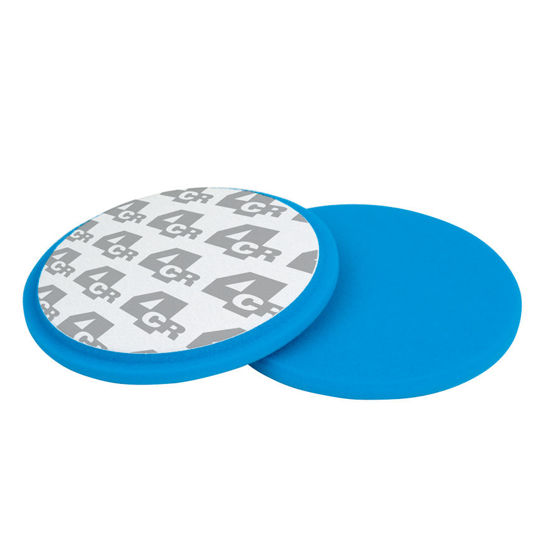Slika 4CR spužva za poliranje 150mm x12mm plava,meka 8272***