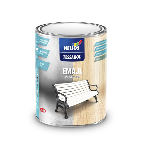 Slika Tessarol novi čokoladno smeđi RAL 8017 0,75l - 3