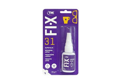 Slika TKK-FIX 31 Trenutačno ljepilo tekuće 20g***