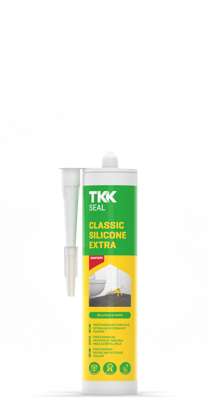 Slika TKK-SEAL Classic silicone EXTRA 300 ml transp. Acetat/Sanitar PRO