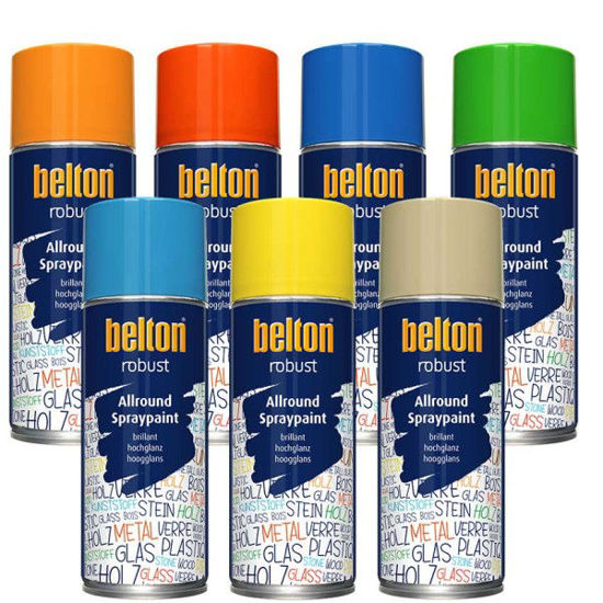 Slika Belton Robust sprej 400ml RAL 9010 Mat