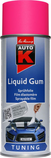 Slika Auto-K Liquid Gum u spreju Neon Roza 400 ml