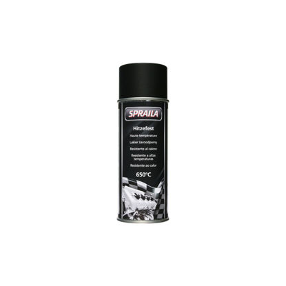 Slika Spraila Boja za visoke temperature u spreju CRNA   650C 400ml