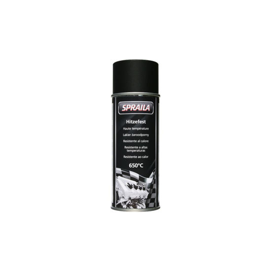 Slika Spraila Boja za visoke temperature u spreju CRNA   650C 400ml