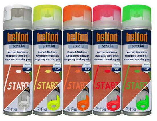 Slika Belton specijal sprej 500ml Marker kratkoročni oranž